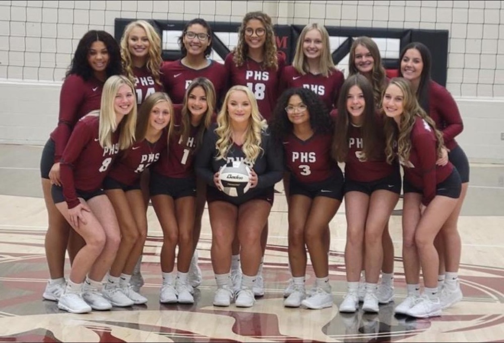 Sr Volleyball Team 2021-22
