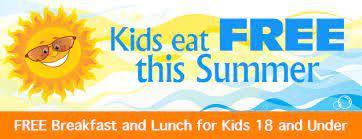 Kids eat free- Summer Food Program